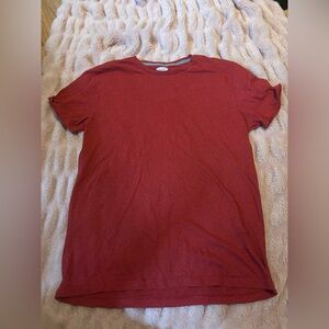 Old Navy Men's Rich Red Short Sleeve Tee